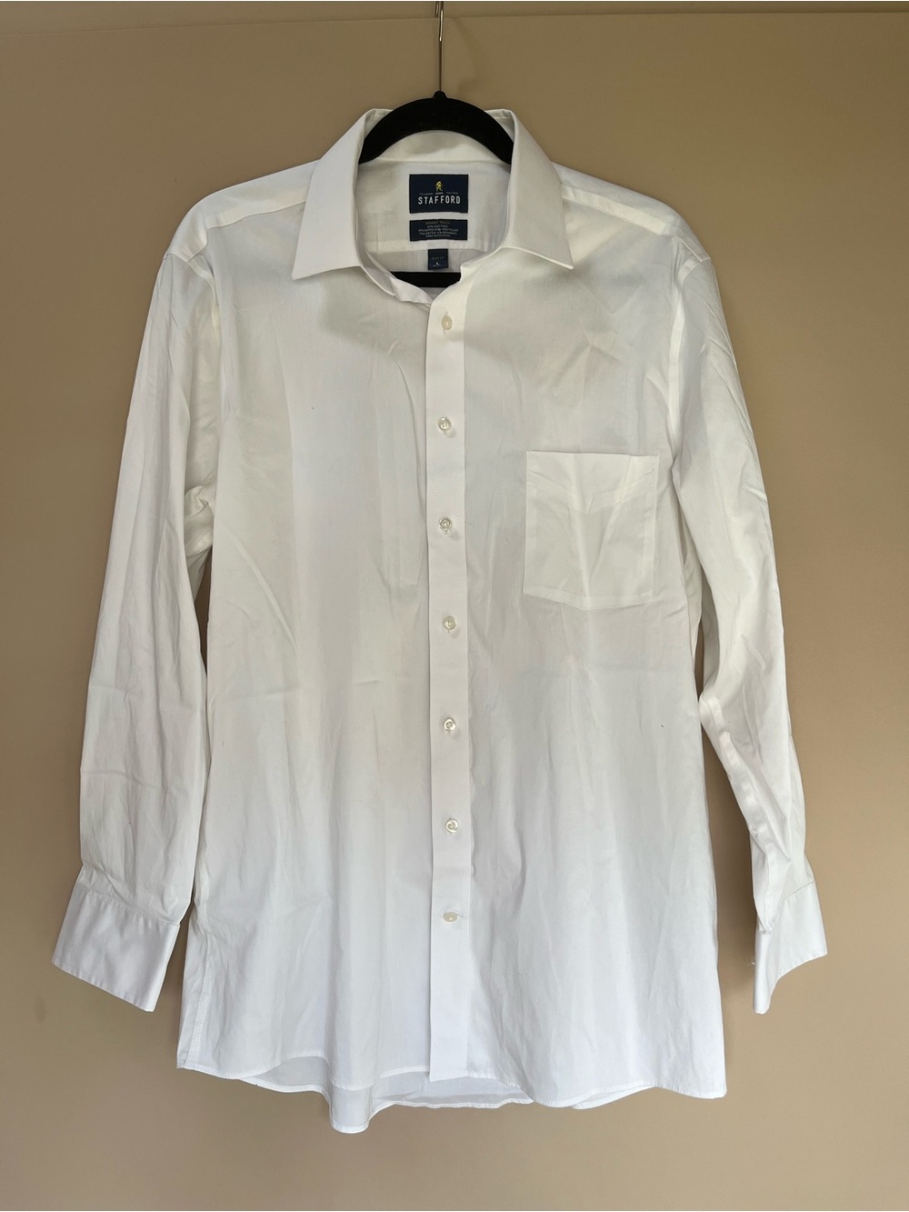 Stafford Men’s Classic White Dress Shirt